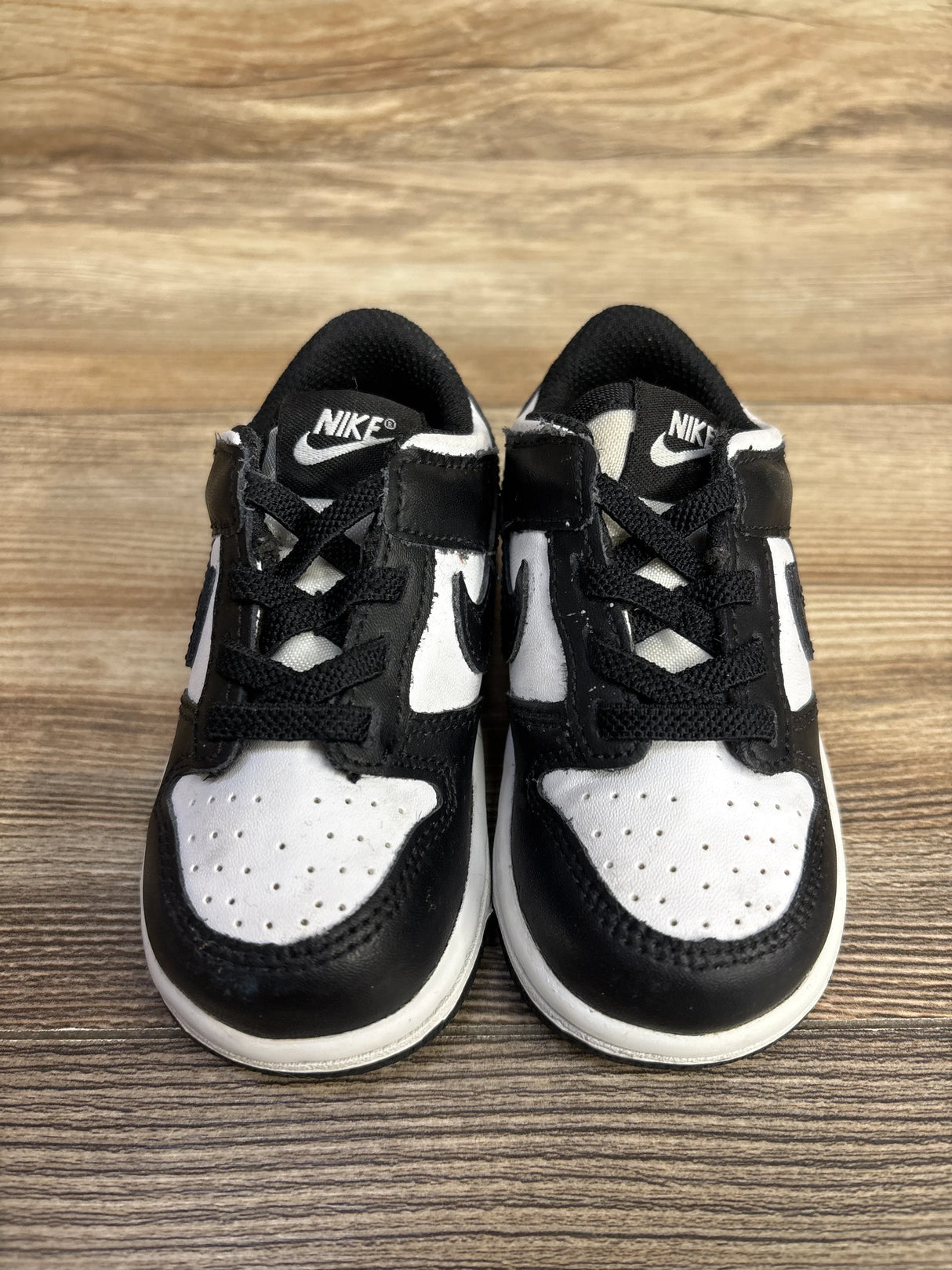 Nike Dunk Low TD 'White/Black White' Sneakers sz 6c