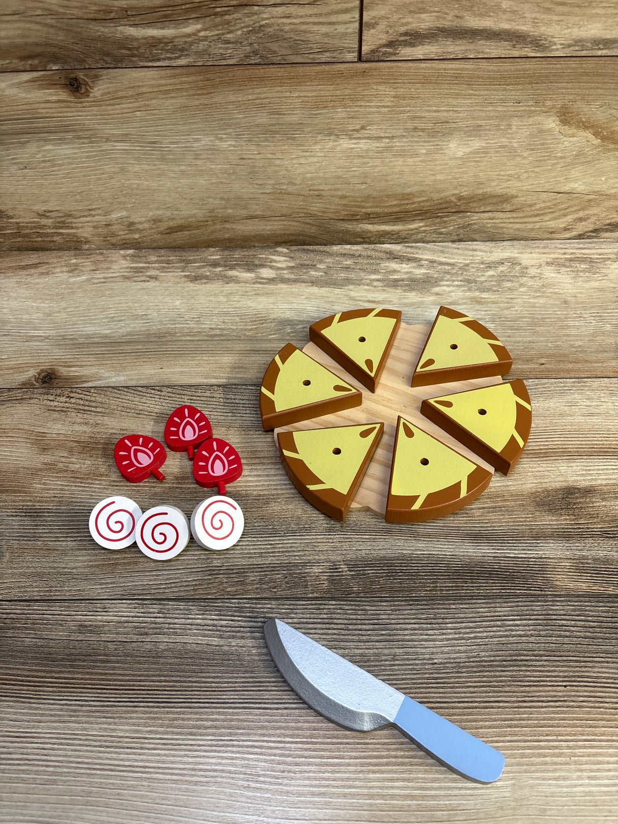 Wooden Pizza Playset