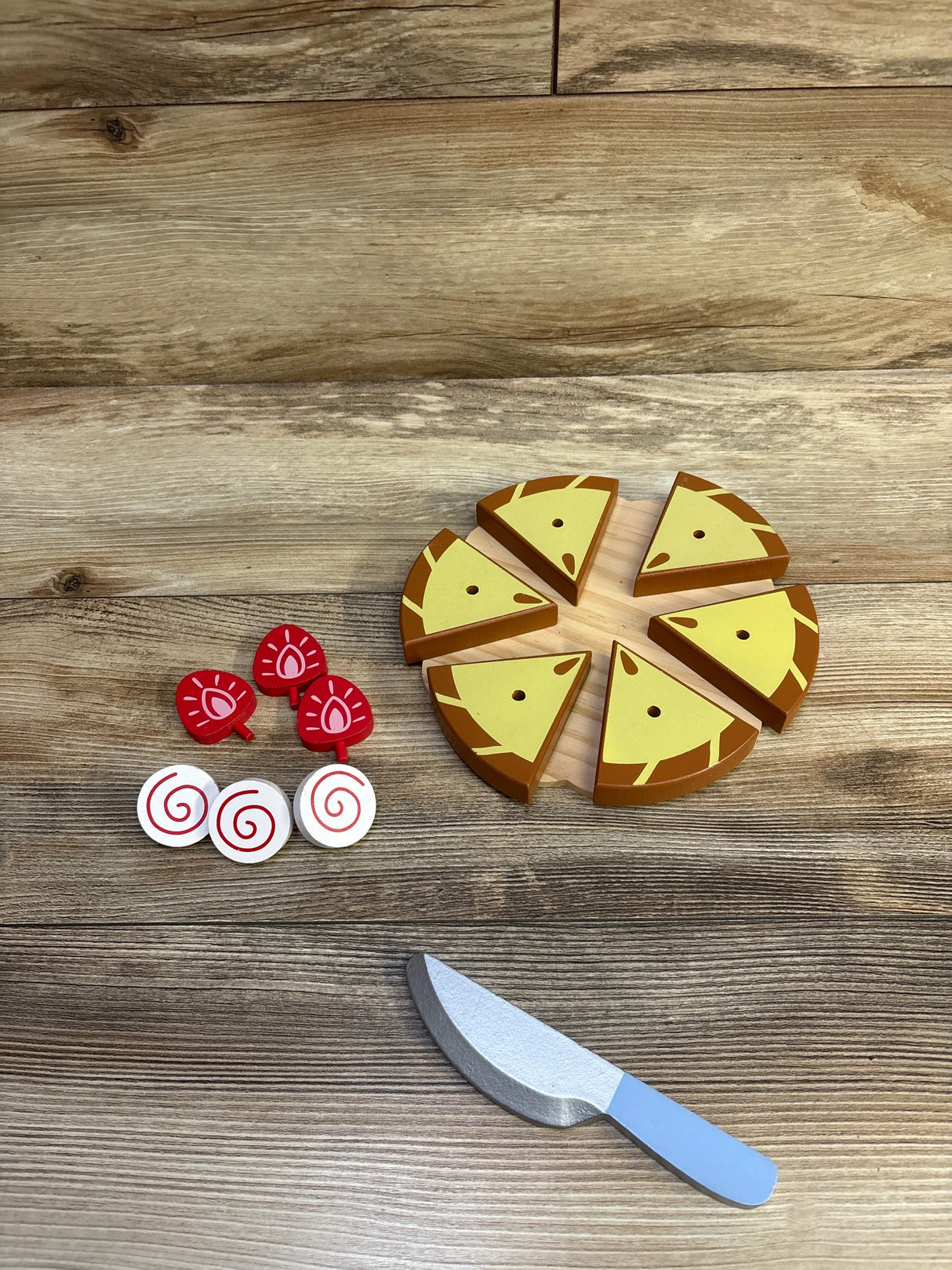 Wooden Pizza Playset