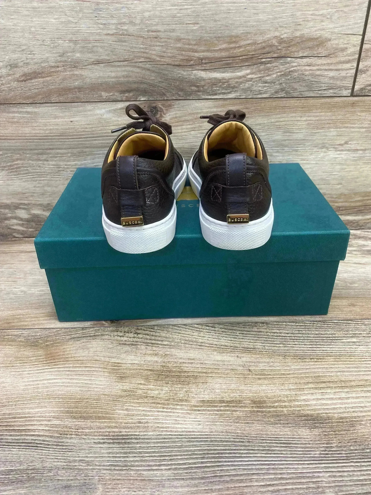 Buscemi Chocolate Low-top 50mm Trainers sz 12/12.5 - Me n Mommy To Be