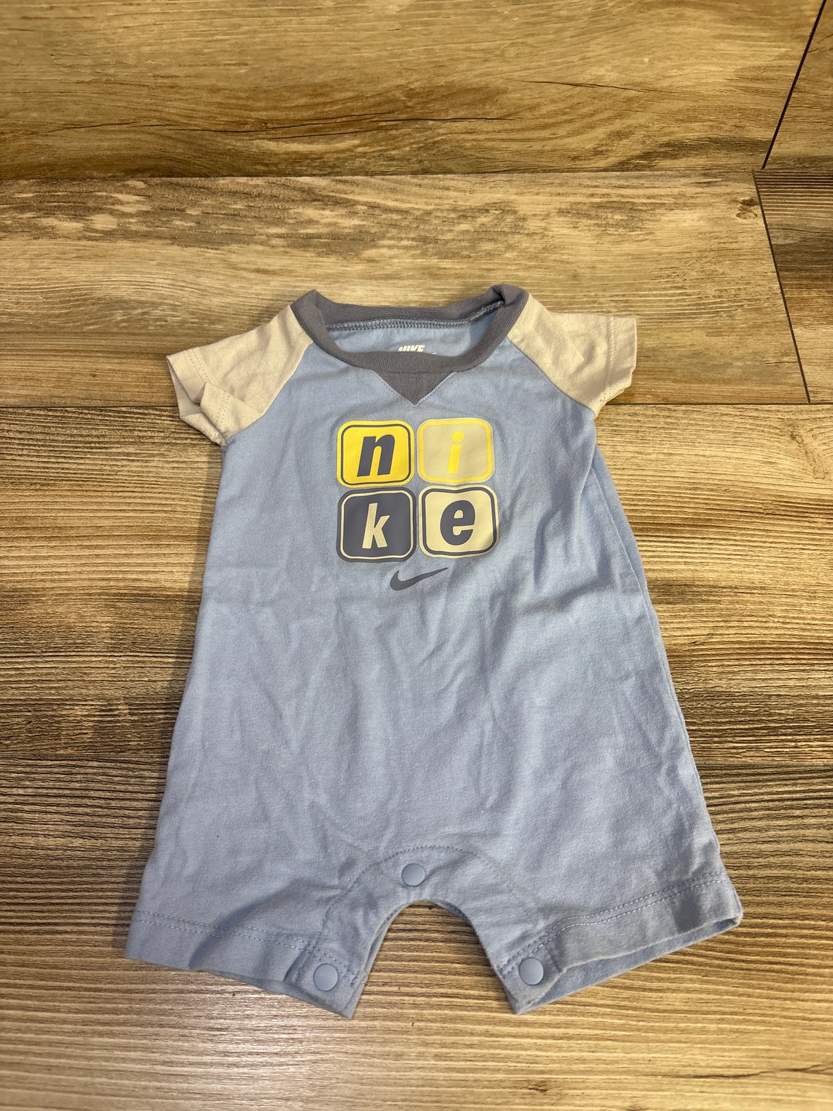 Nike Shortie Romper Blue sz Newborn