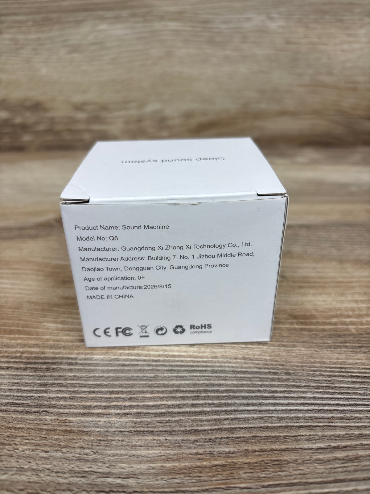 NEW Fendale Portable Sleep Sound Machine