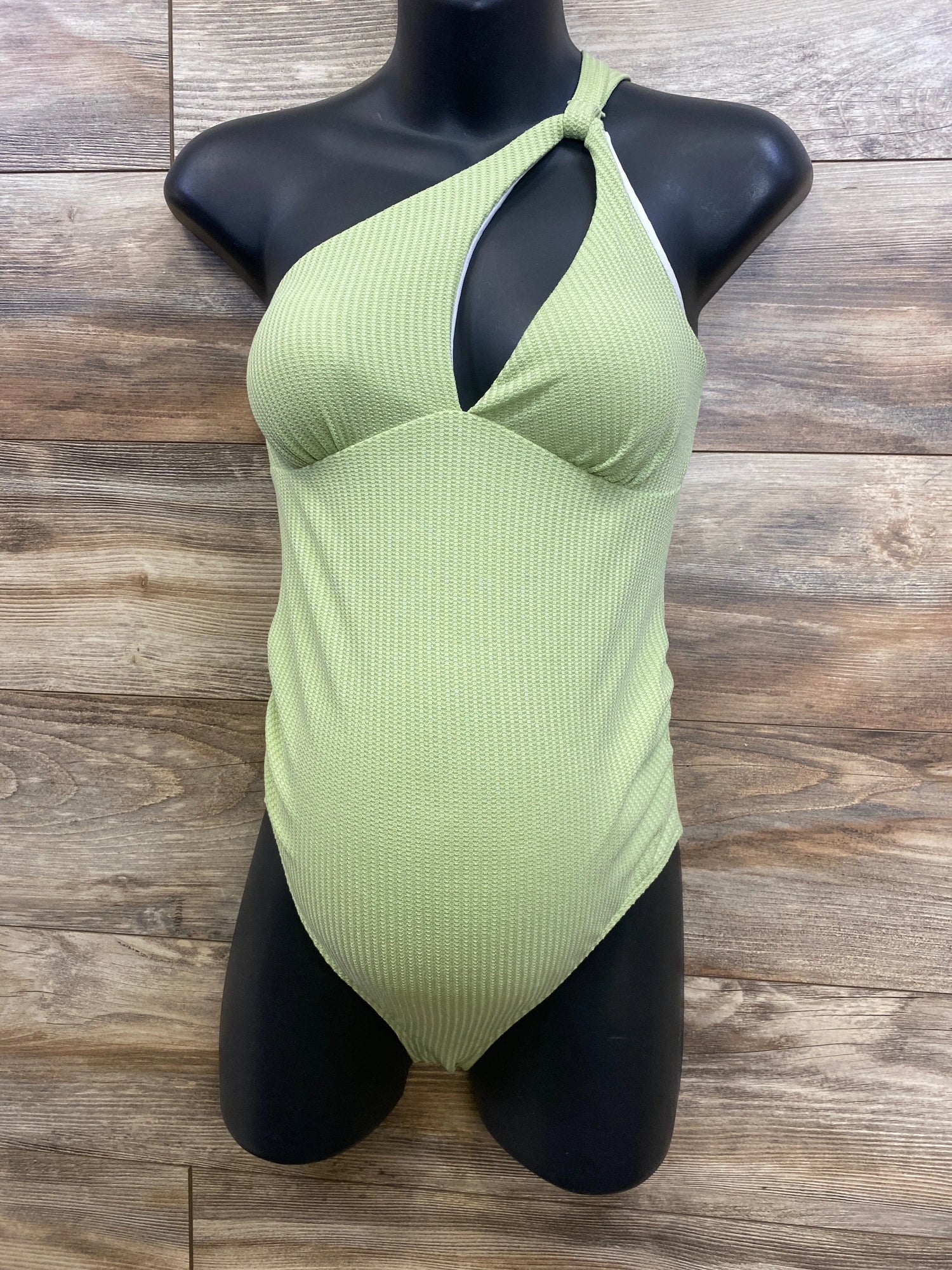 NEW 1pc Green Swimsuit sz Small - Me n Mommy To Be