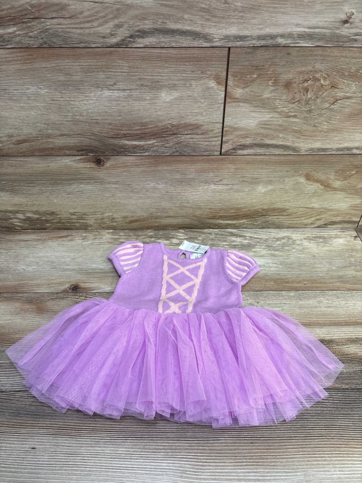 NEW Baby Gap x Disney Rapunzel Tulle Dress in Purple Orchid sz 3-6m