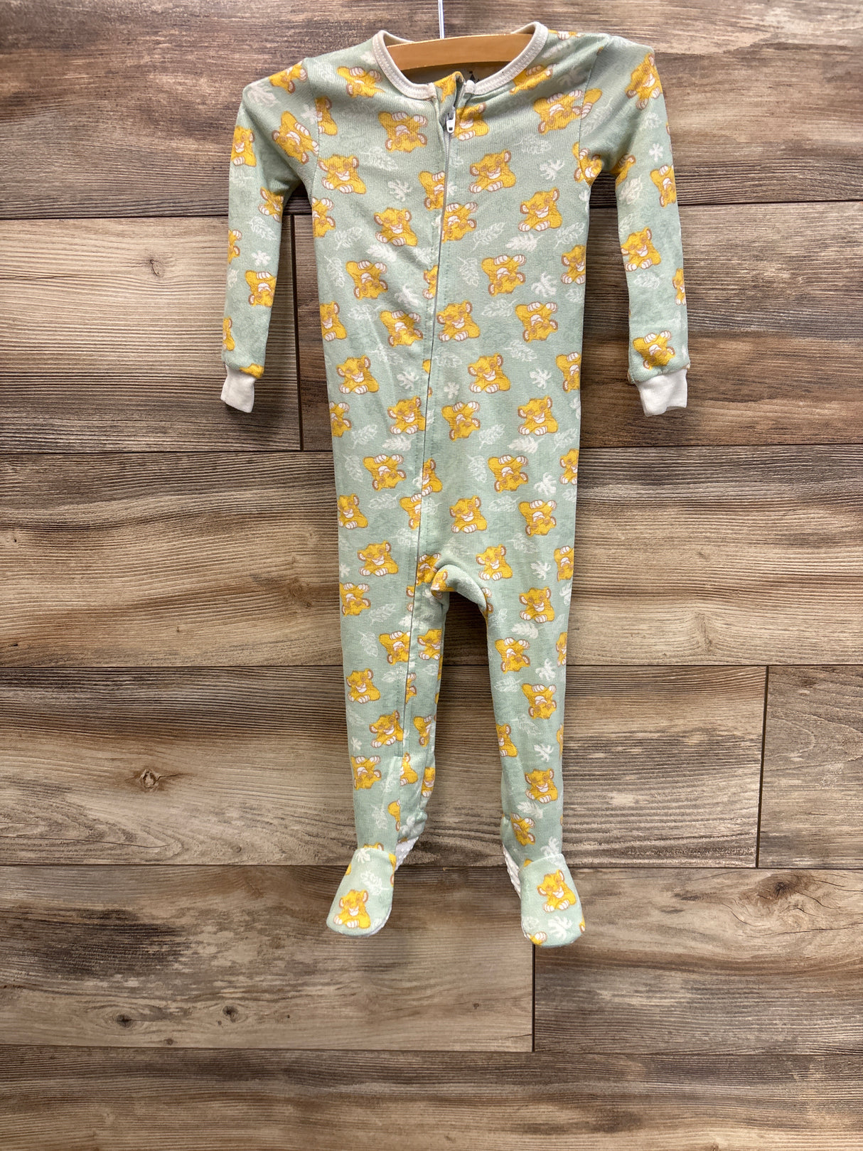 Disney Baby The Lion King Sleeper Green sz 12m