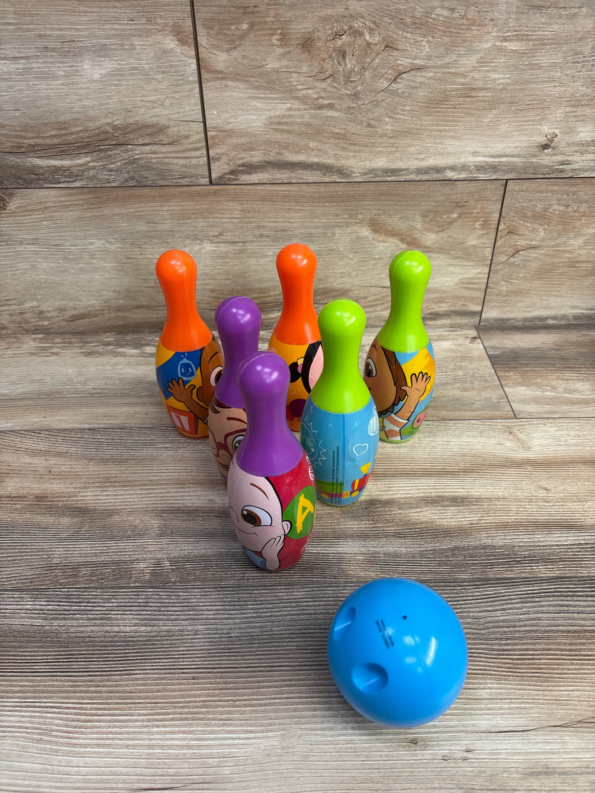 Hedstrom Cocomelon Kids Bowling Set, 7pc