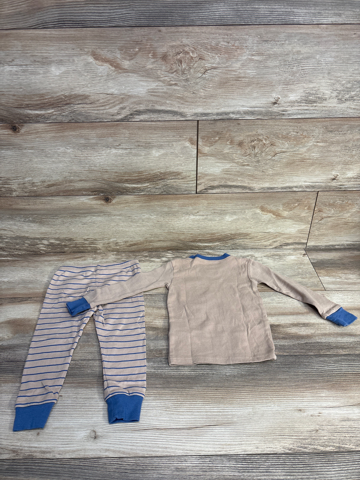 Carter's 2pc Bear Pajama Set Tan sz 24m