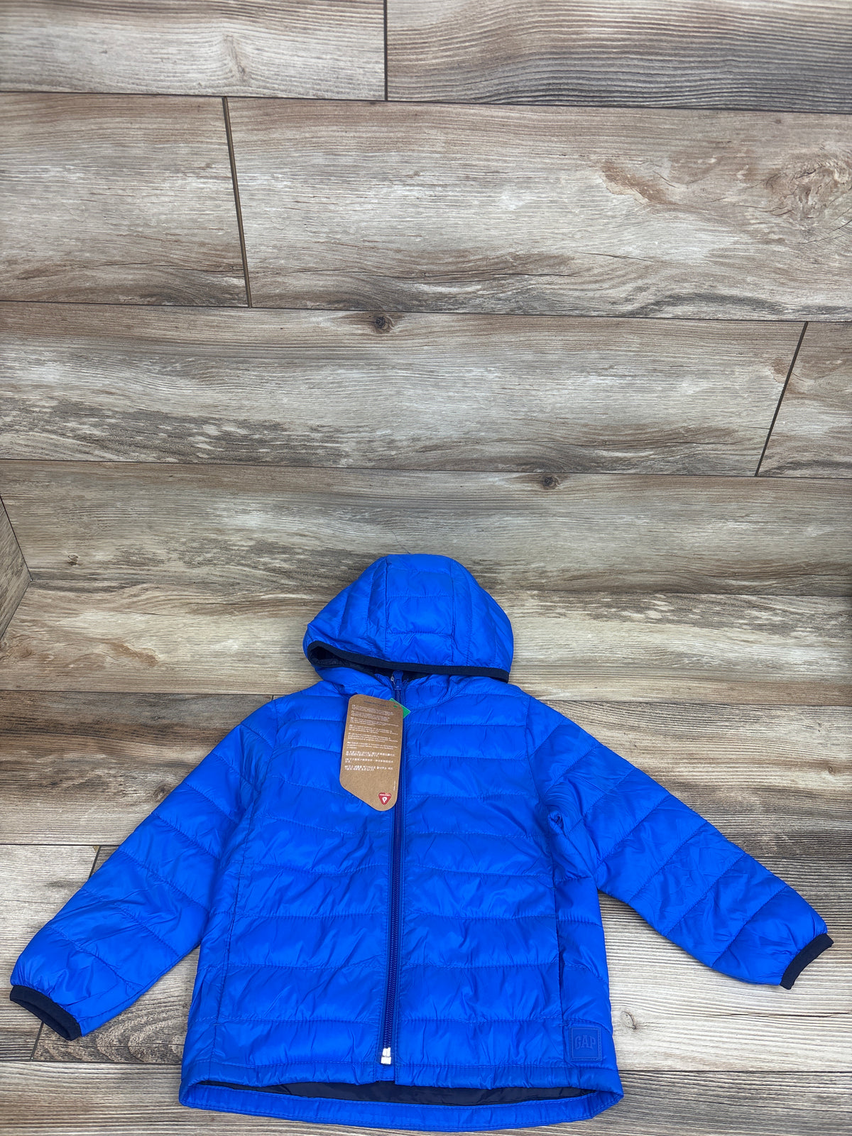 NEW Baby Gap Recycled Lightweight Puffer Jacket Blue sz 4T
