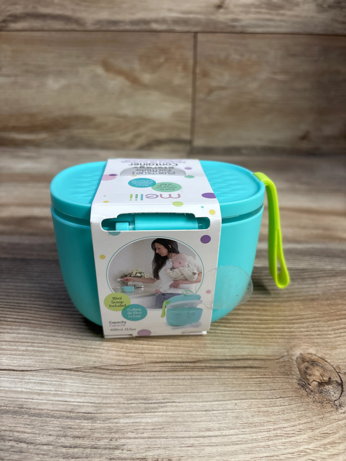 NEW Melii Powdered Formula Storage Container with Scoop 13.5oz