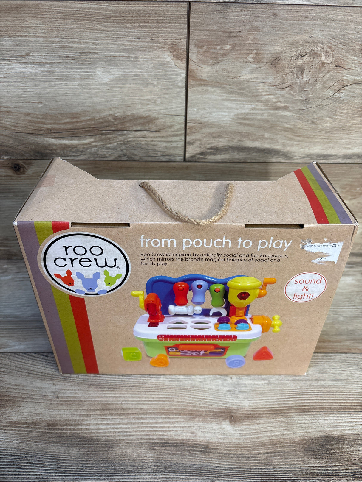 NEW Roo Crew Workbench Playset 8pc