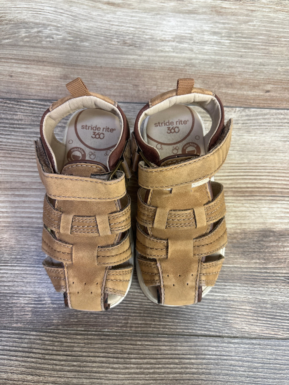 Stride Rite Paddy Tan Sandals sz 7c