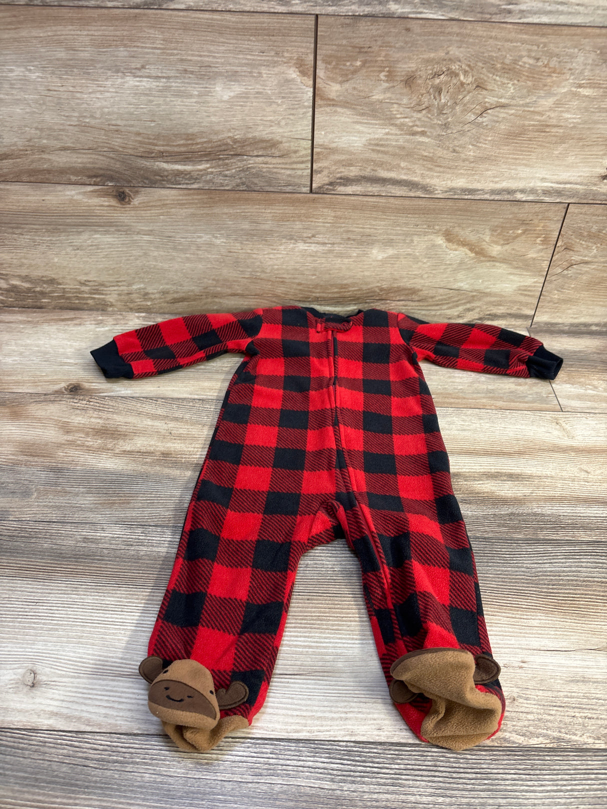 Carter's Blanket Sleeper Red sz 9m
