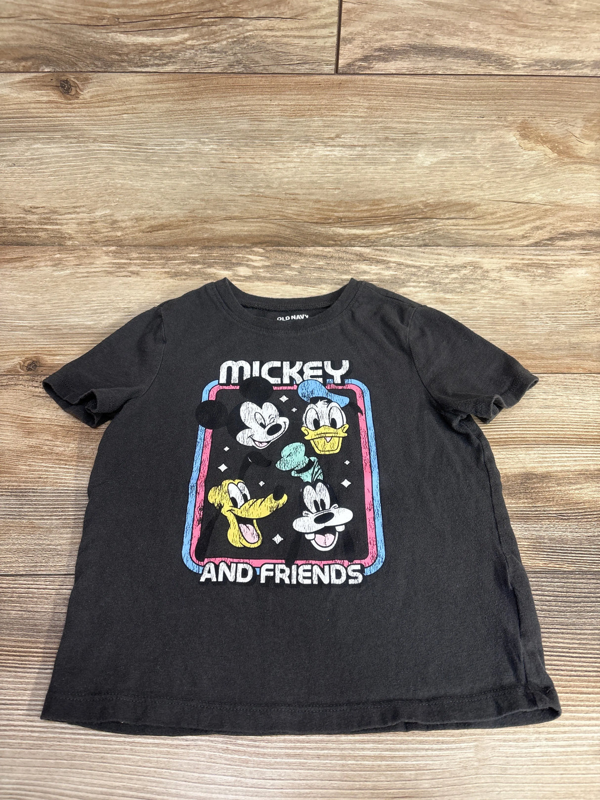 Old Navy x Disney Mickey Mouse Shirt Charcoal sz 5T