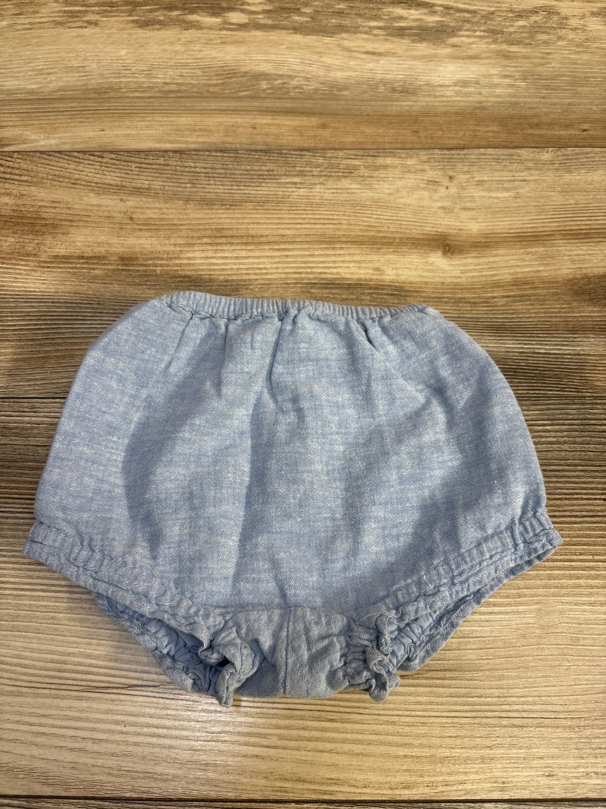 Janie & Jack Chambray Bloomer Shorts Blue sz 6-12m
