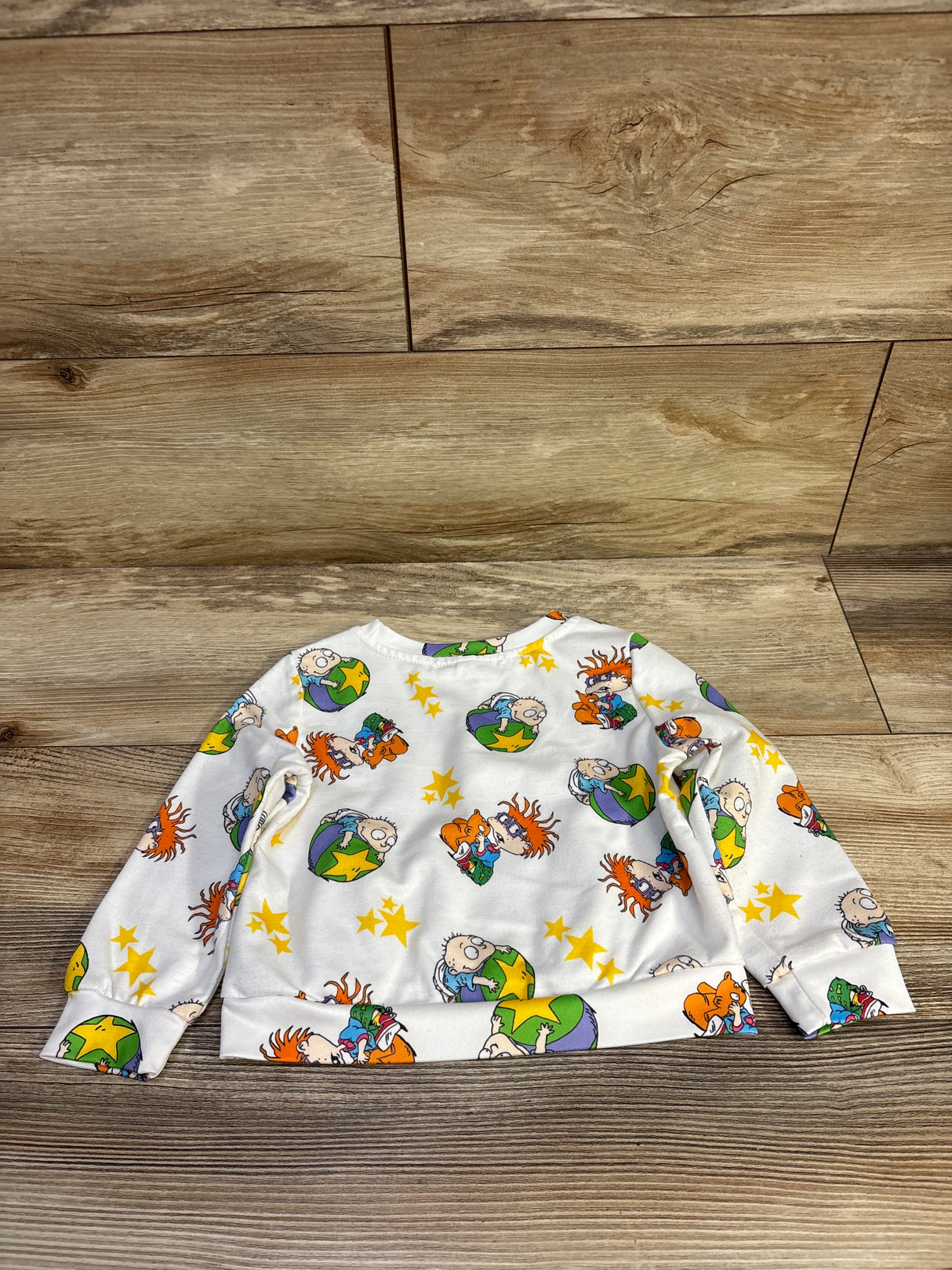 Shein x Nickelodeon Rugrats Pullover Sweatshirt White sz 9-12m