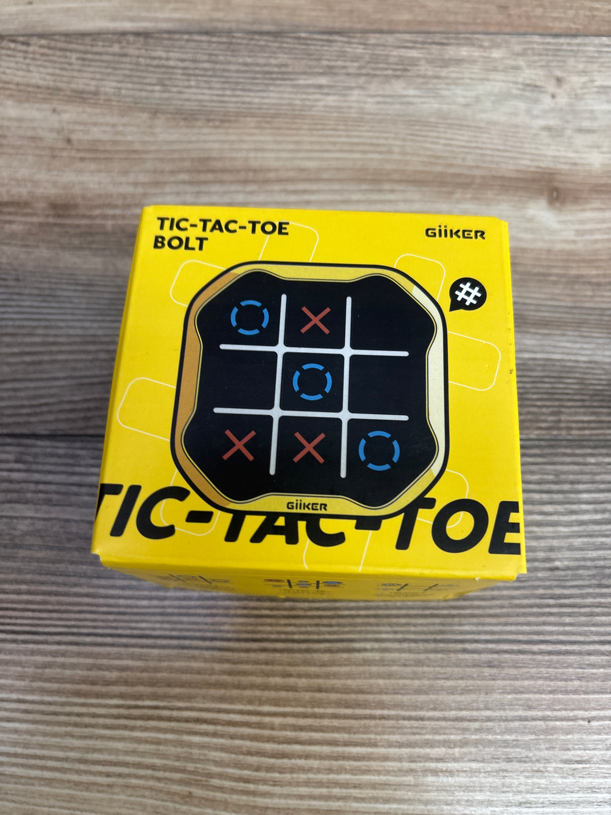 NEW Giiker Tic-Tac-Toe Bolt Game