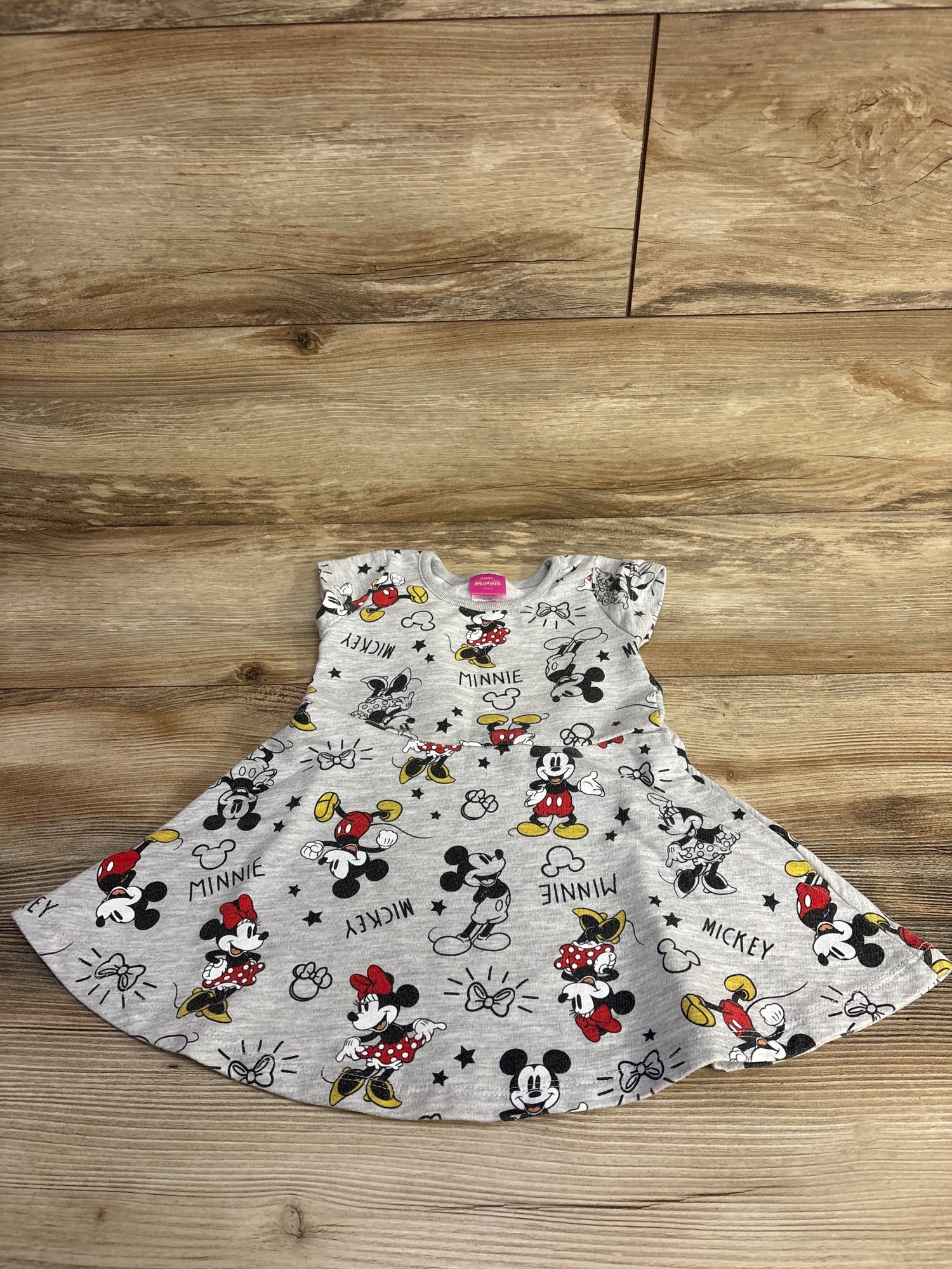 Disney Junior Minnie Mouse Dress Grey sz 18m