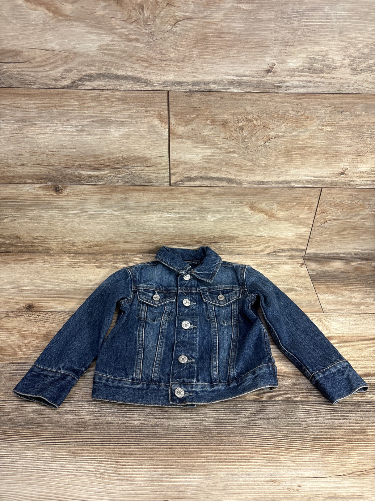 Baby Gap Denim Button Up Jacket Blue sz 2T