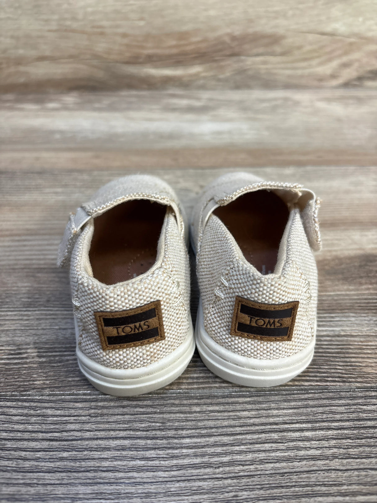 Toms Tiny Avalon Sneakers in Burlap sz 4c
