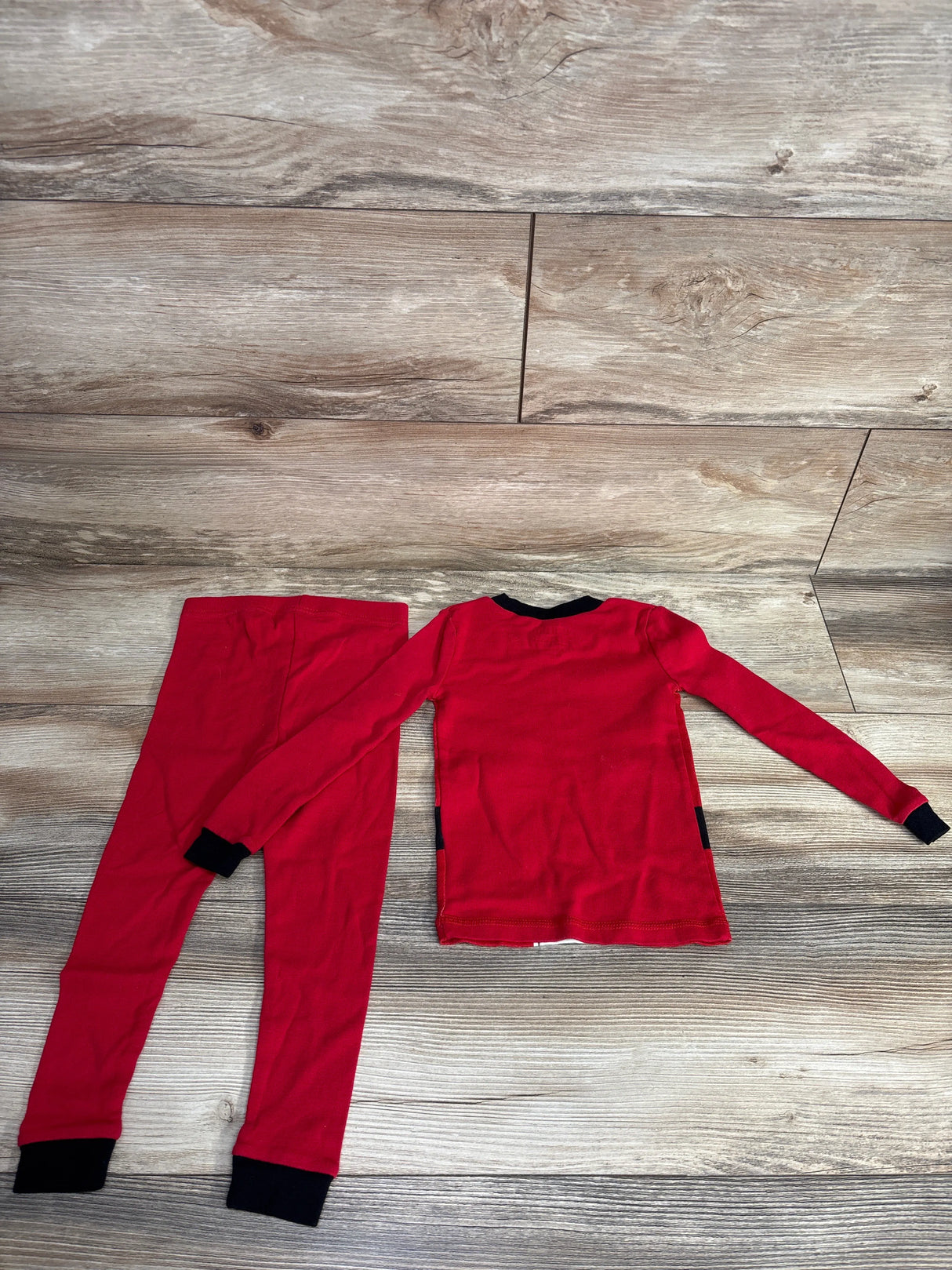 Komar Kids 2pc Santa Pajama Set Red sz 3T