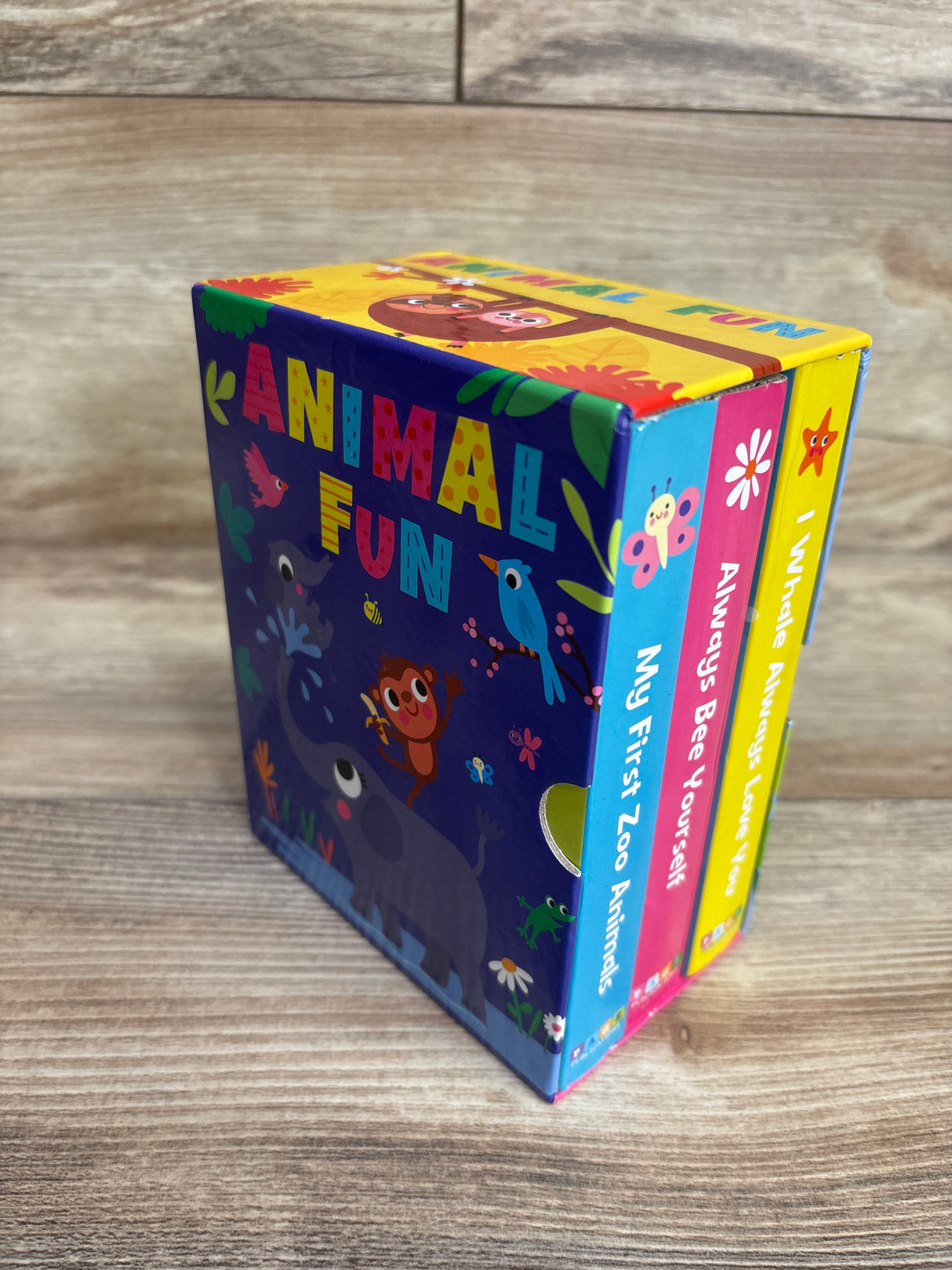 Animal Fun Board Book 3pk Set