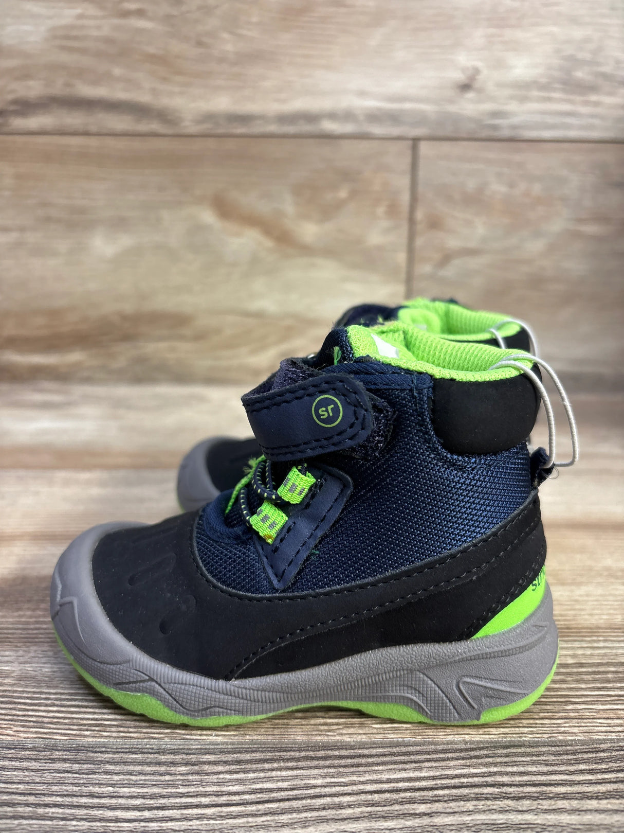 NEW Stride Rite 360 Girl's Nebraska Snow Boot Blue sz 5c