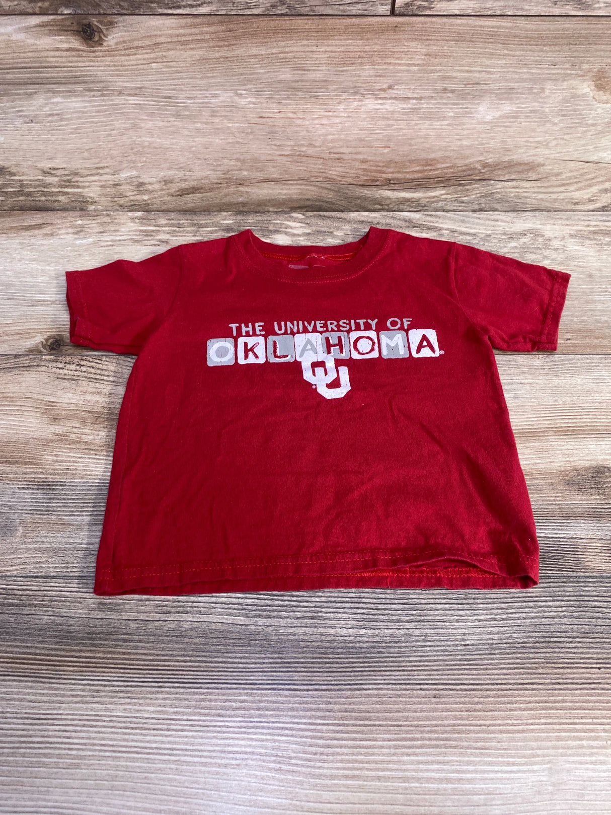 Russell The University Of Oklahoma Shirt Red sz 3T - Me n Mommy To Be