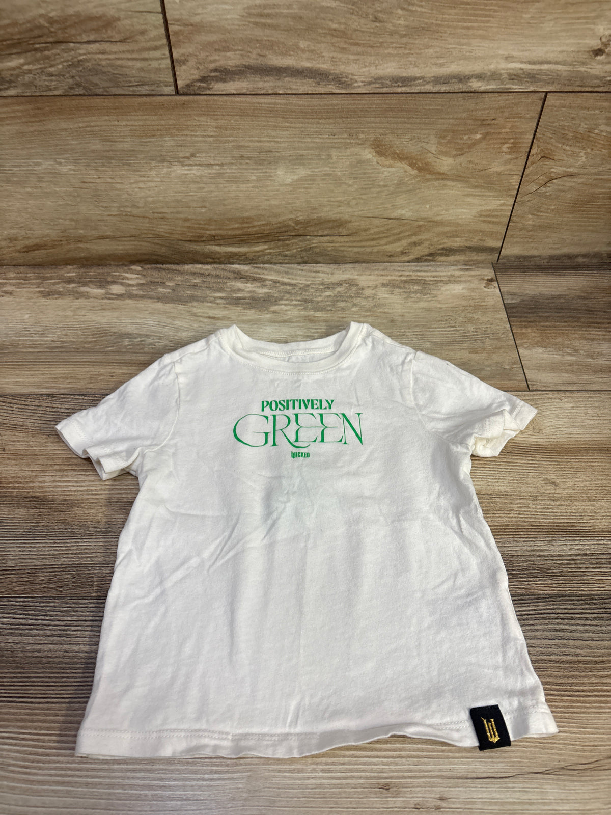 Old Navy x Wicked Positively Green Shirt White sz 3T
