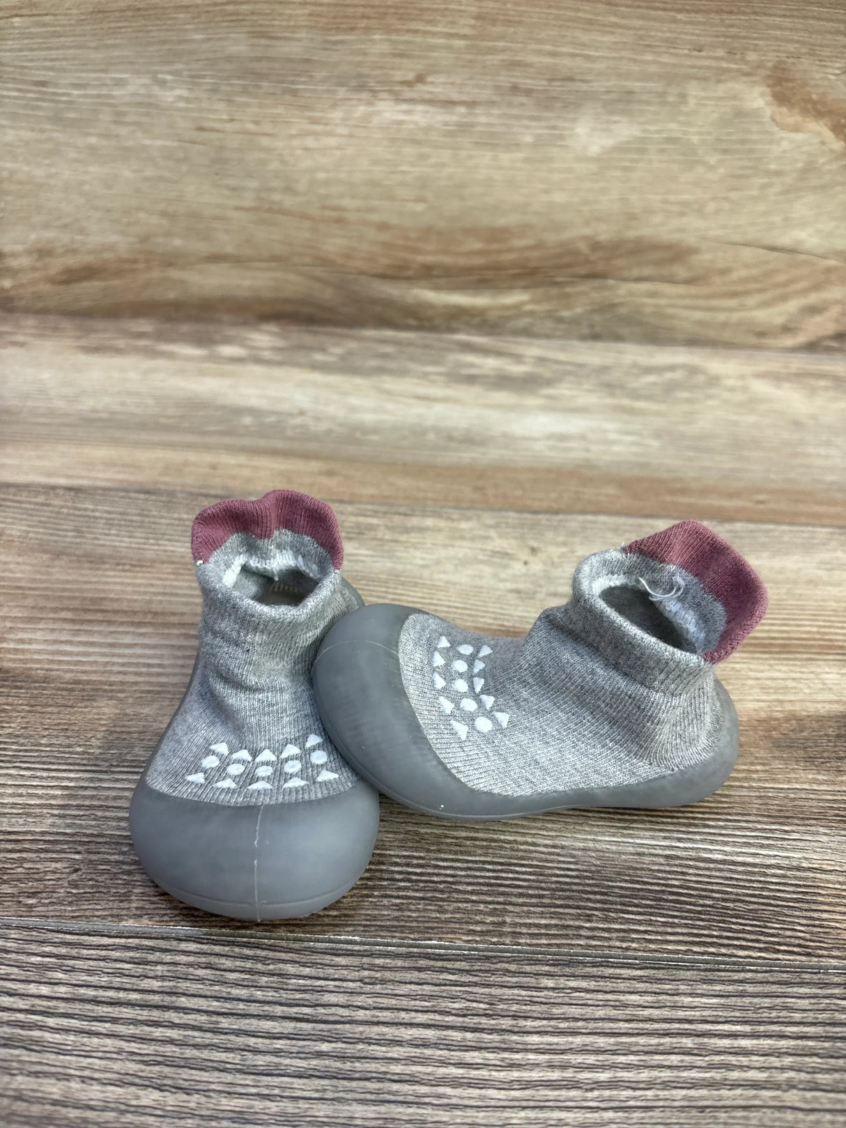 Bearbay Sock Shoes Grey sz 1/2c