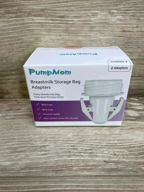 NEW PumpMom Breastmilk Storage Bag Adapters - Me n Mommy To Be