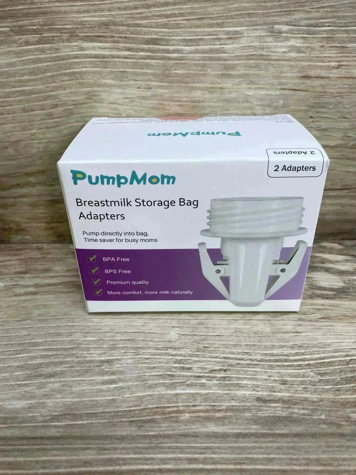 NEW PumpMom Breastmilk Storage Bag Adapters - Me n Mommy To Be