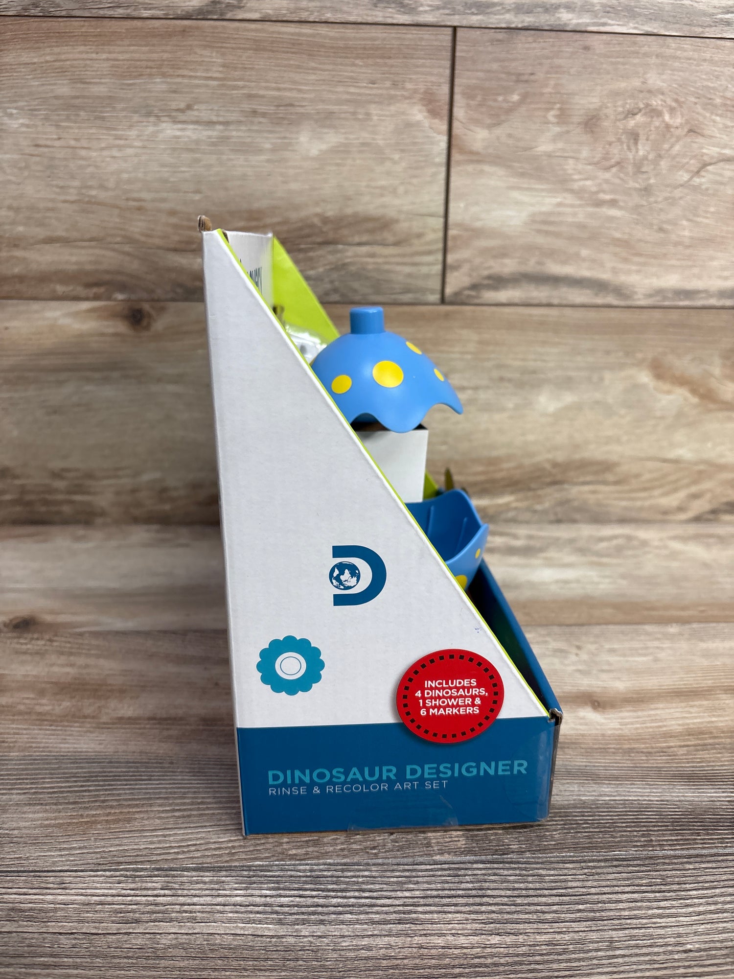 NEW Discovery Dinosaur Designer Rinse & Recolor Art Set