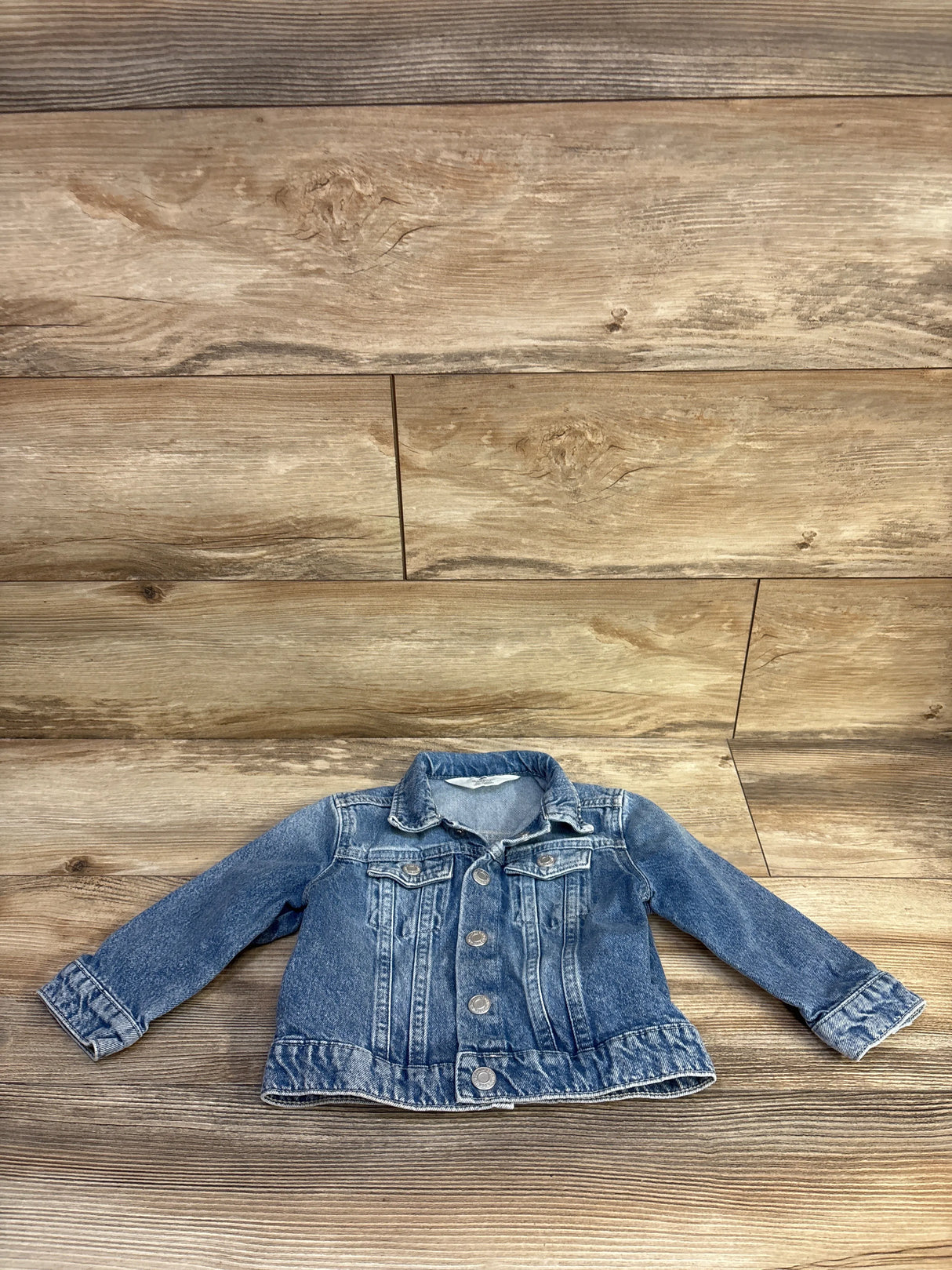 H&M Denim Button Up Jacket Blue sz 2T