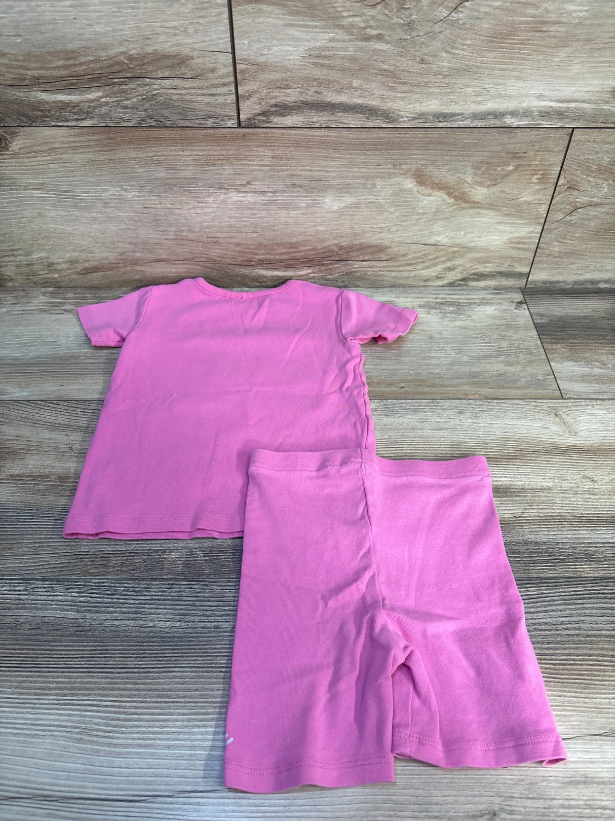 H&M x Barbie Snug Fit Printed Jersey Pajamas Pink sz 4T