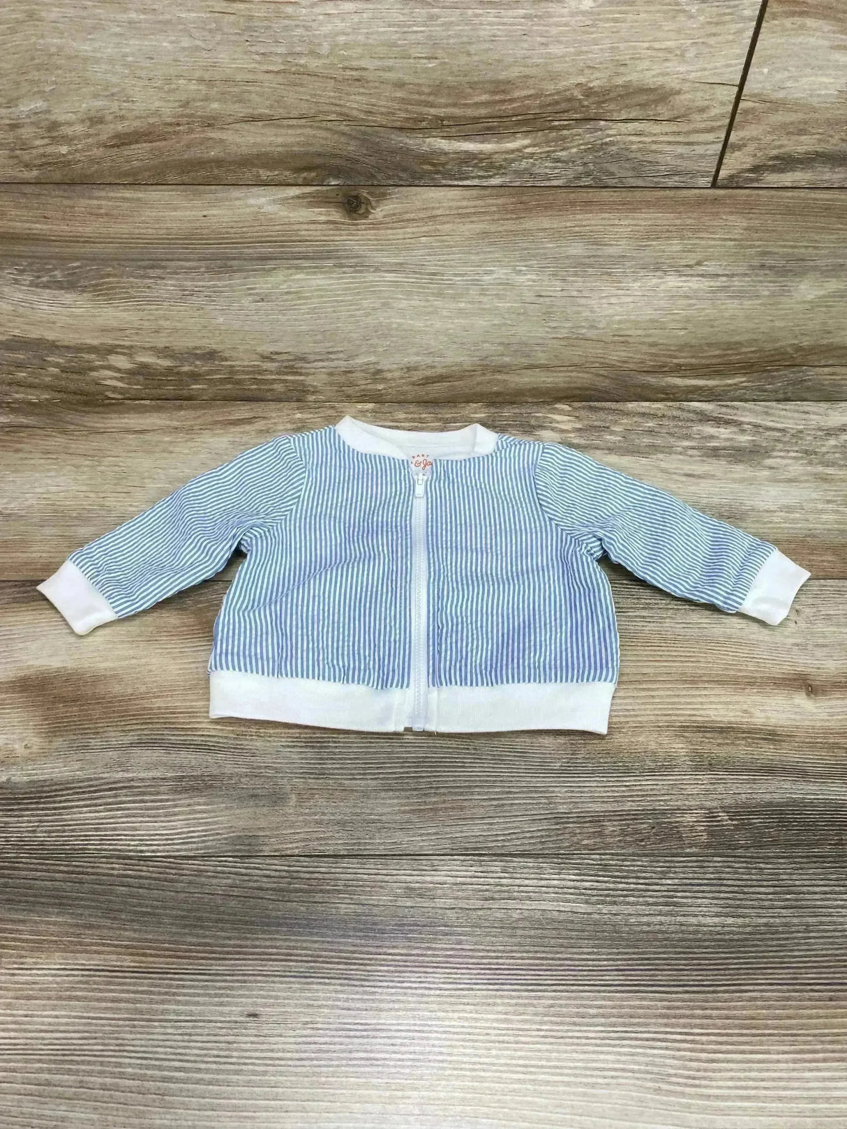 Cat & Jack Striped Jacket Blue sz 3-6m - Me n Mommy To Be
