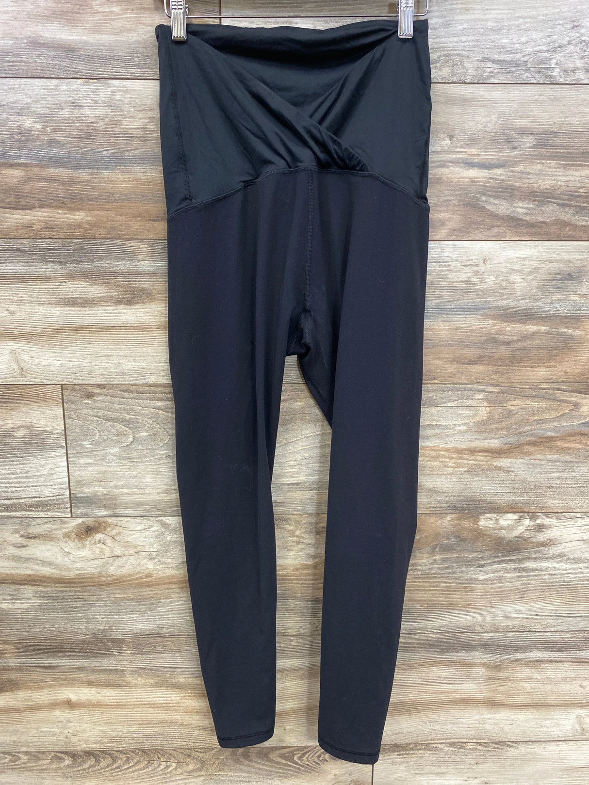 Isabel Maternity Crossover Leggings Black sz Medium