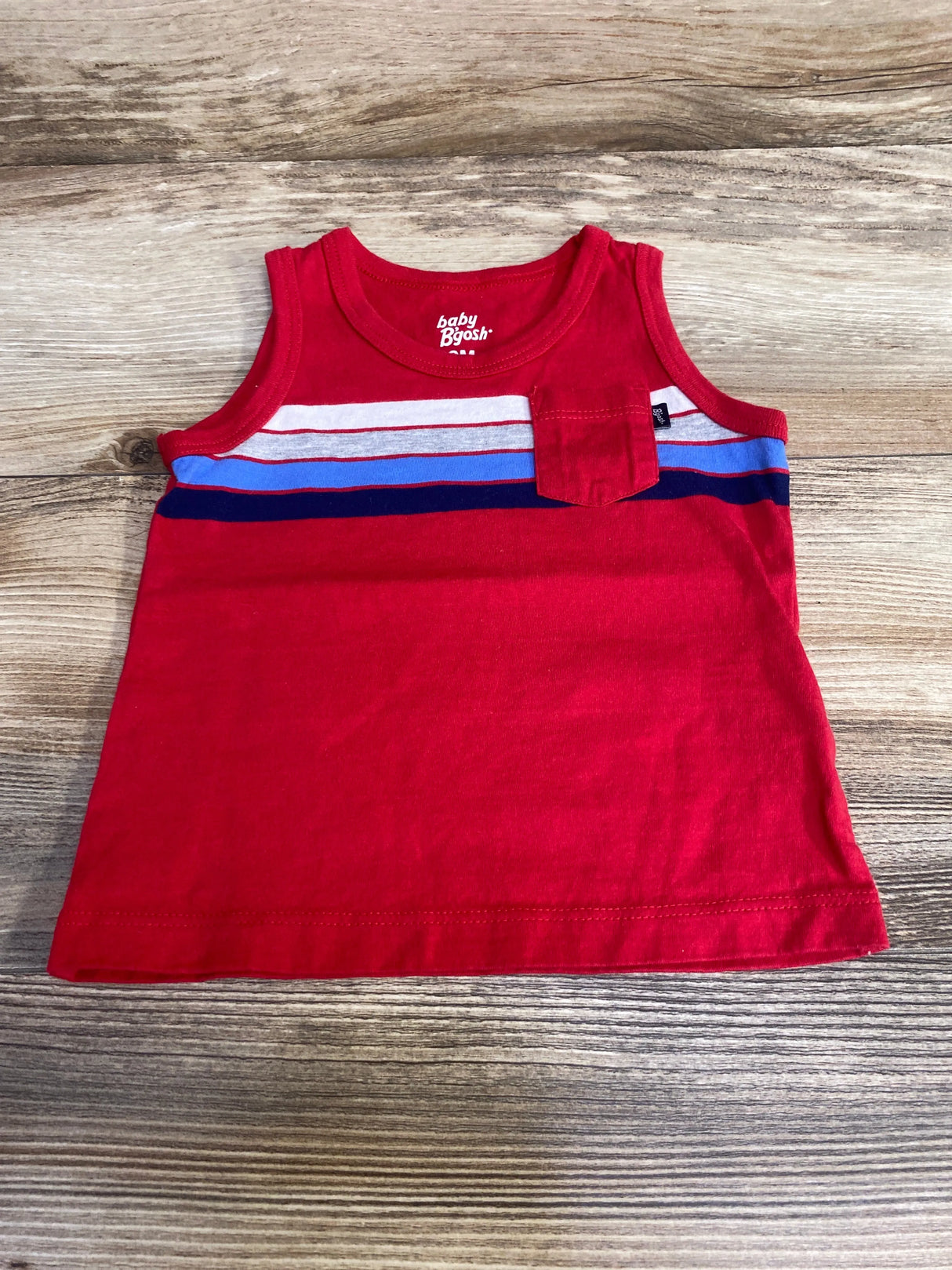 Oshkosh Tank Top Red sz 9m - Me n Mommy To Be