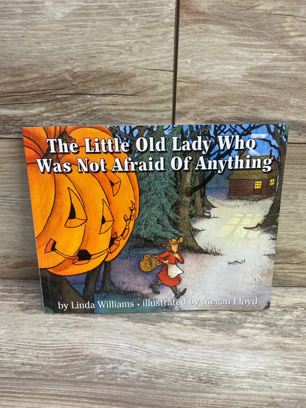 The Little Old Lady Who Was Not Afraid of Anything Paperback Book