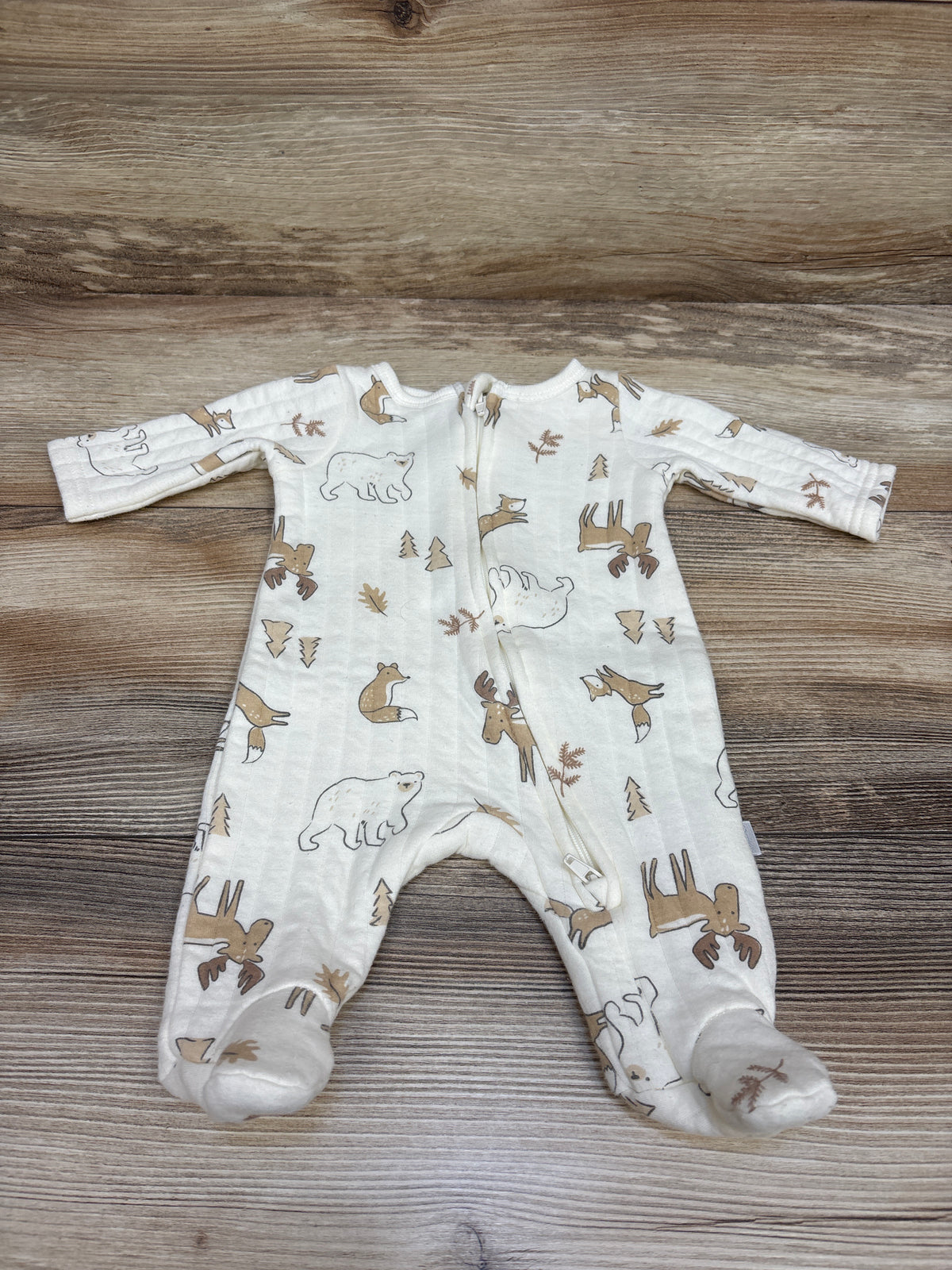 Koala Baby Quilted Forest Animal Sleeper Ivory sz Newborn