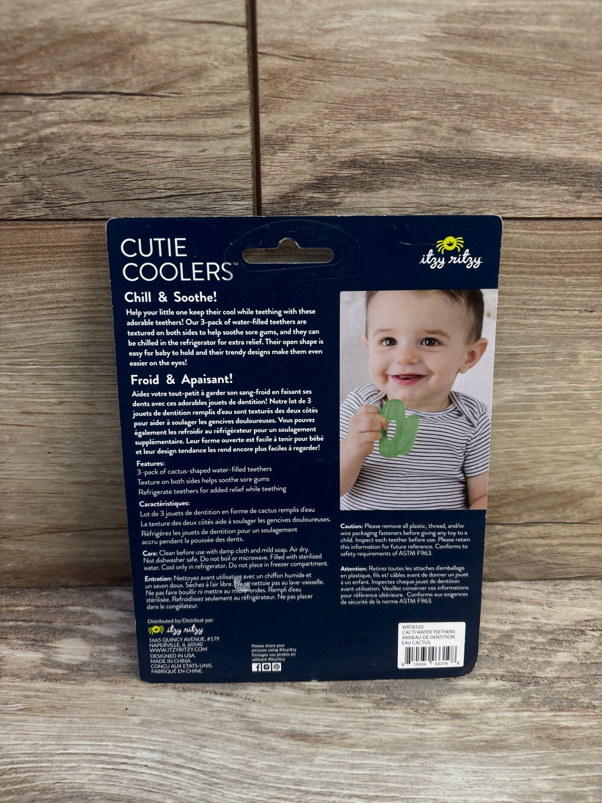 NEW Itzy Ritzy Cutie Coolers 3pk Teether Set