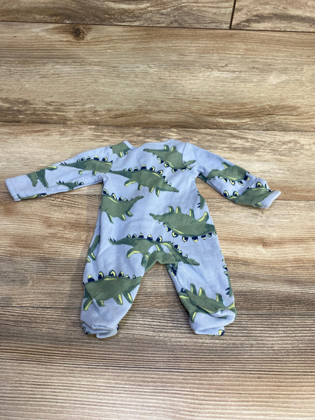 Child Of Mine Dino Sleeper Blue sz Preemie - Me n Mommy To Be