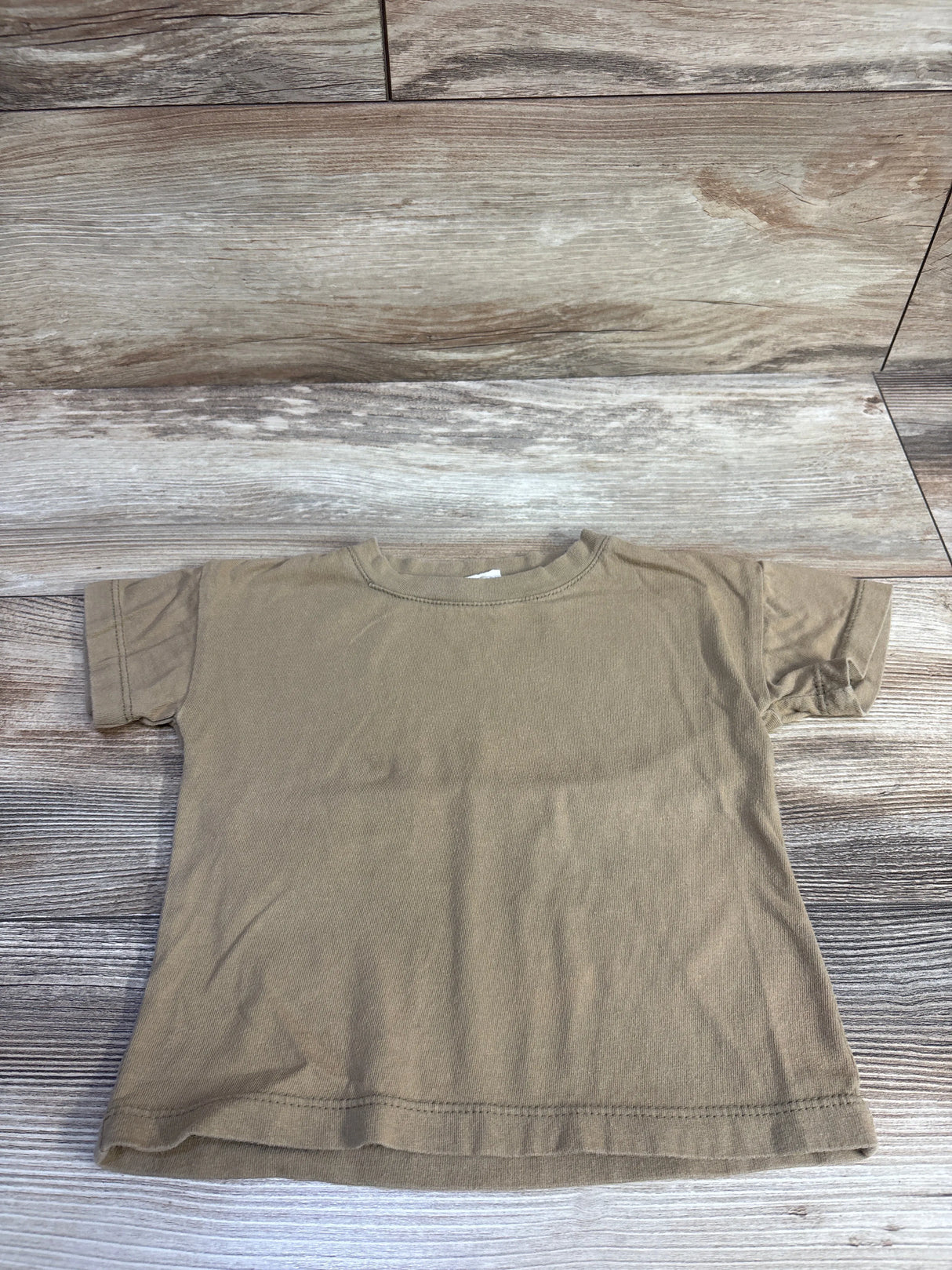 Silver Lake Cloth Solid Shirt Tan sz 18-24m