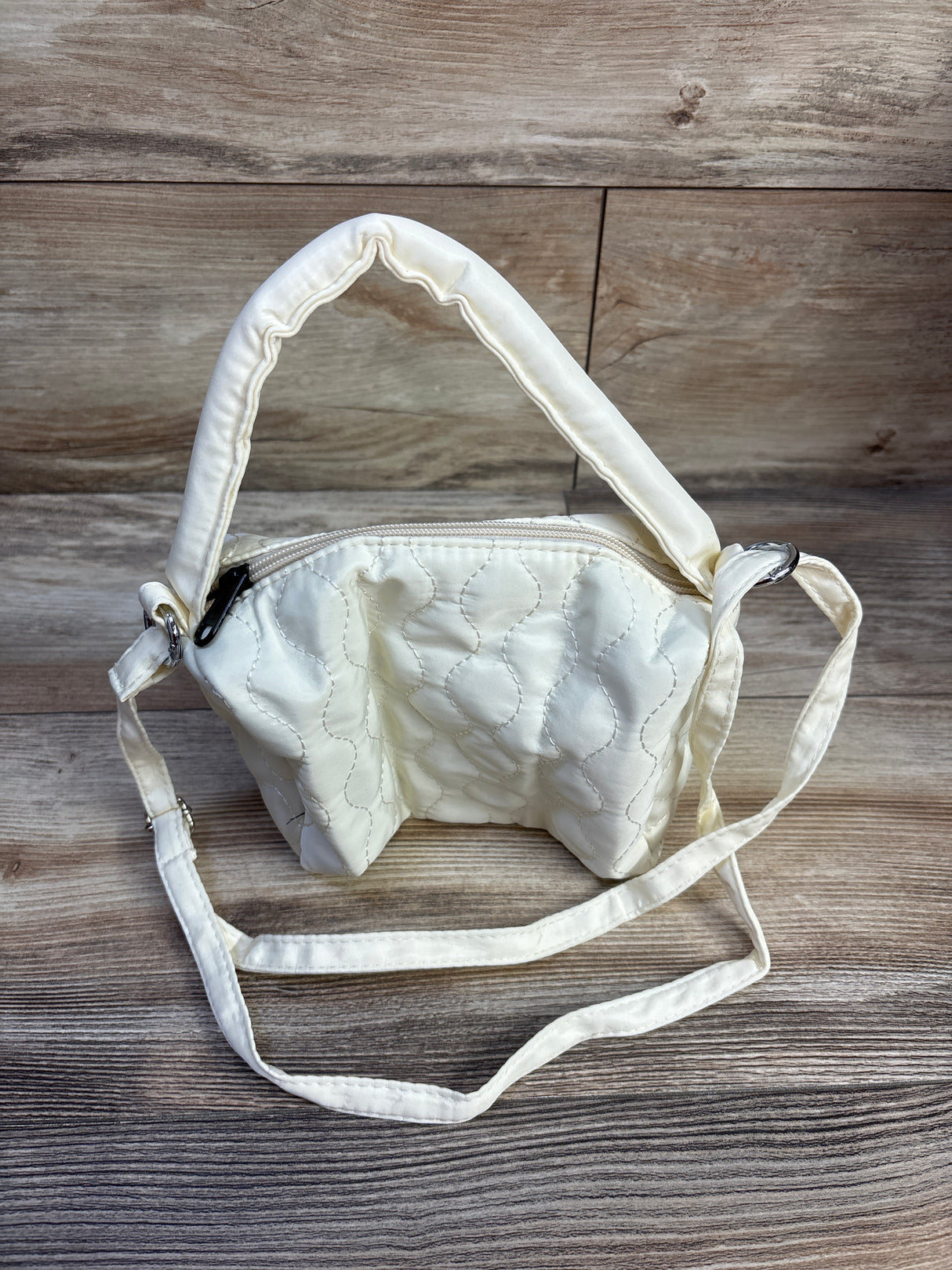 Ycstudio Mini Crossbody Quilted Bag Ivory
