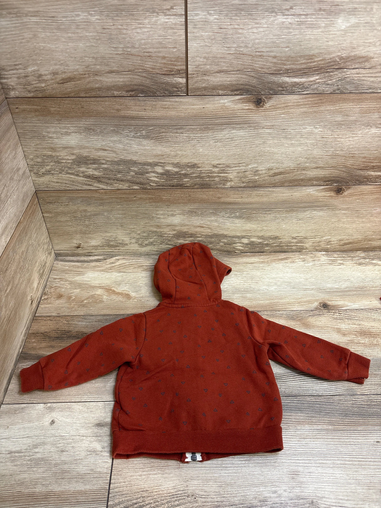 Carter's Full Zip Hoodie Rust sz 12m