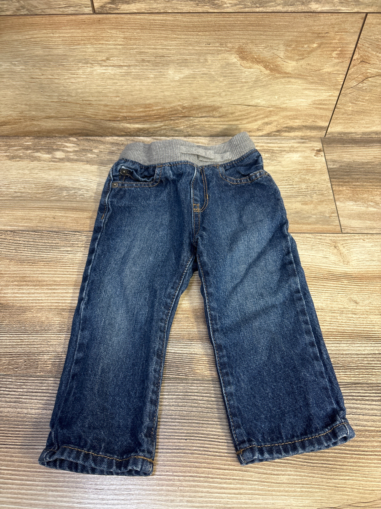 Children's Place Drawstring Jeans Blue sz 12-18m