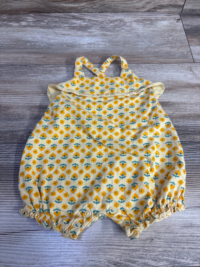 Just One You Floral Shortie Romper Yellow sz 3m - Me n Mommy To Be