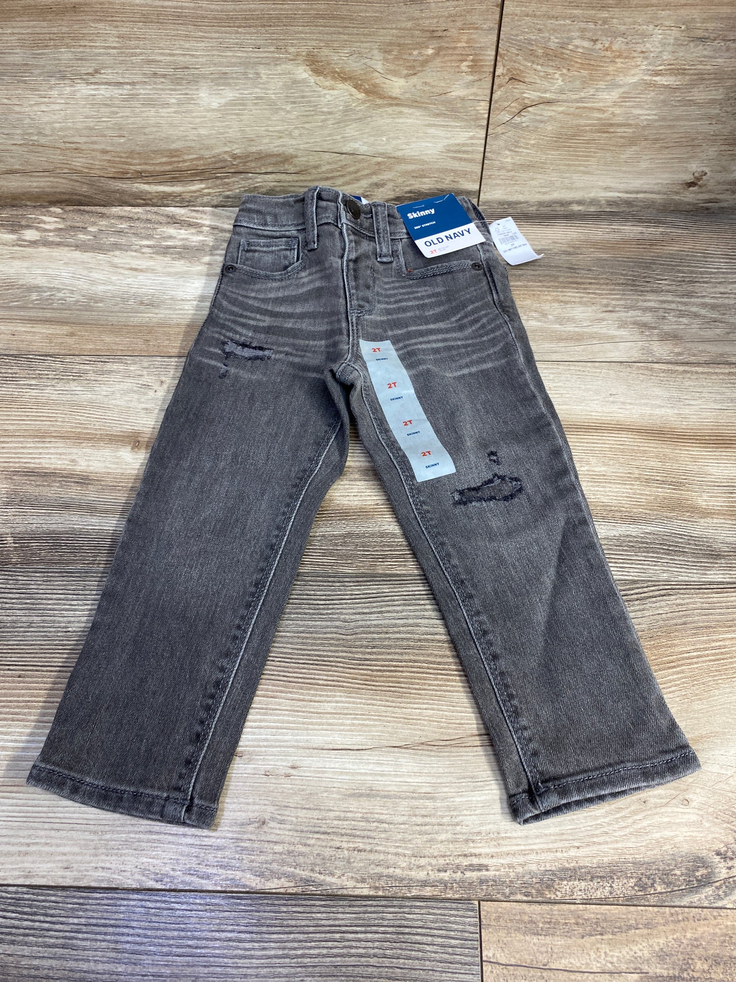 NEW Old Navy 360 Stretch Skinny Jeans Grey sz 2T