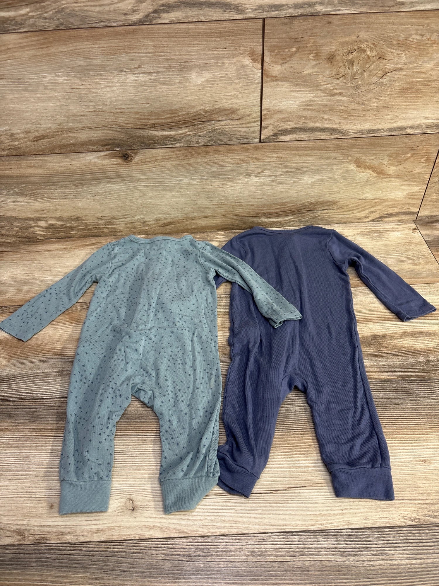Cloud Island 2pk Star Sleeper Light Blue sz 6-9m