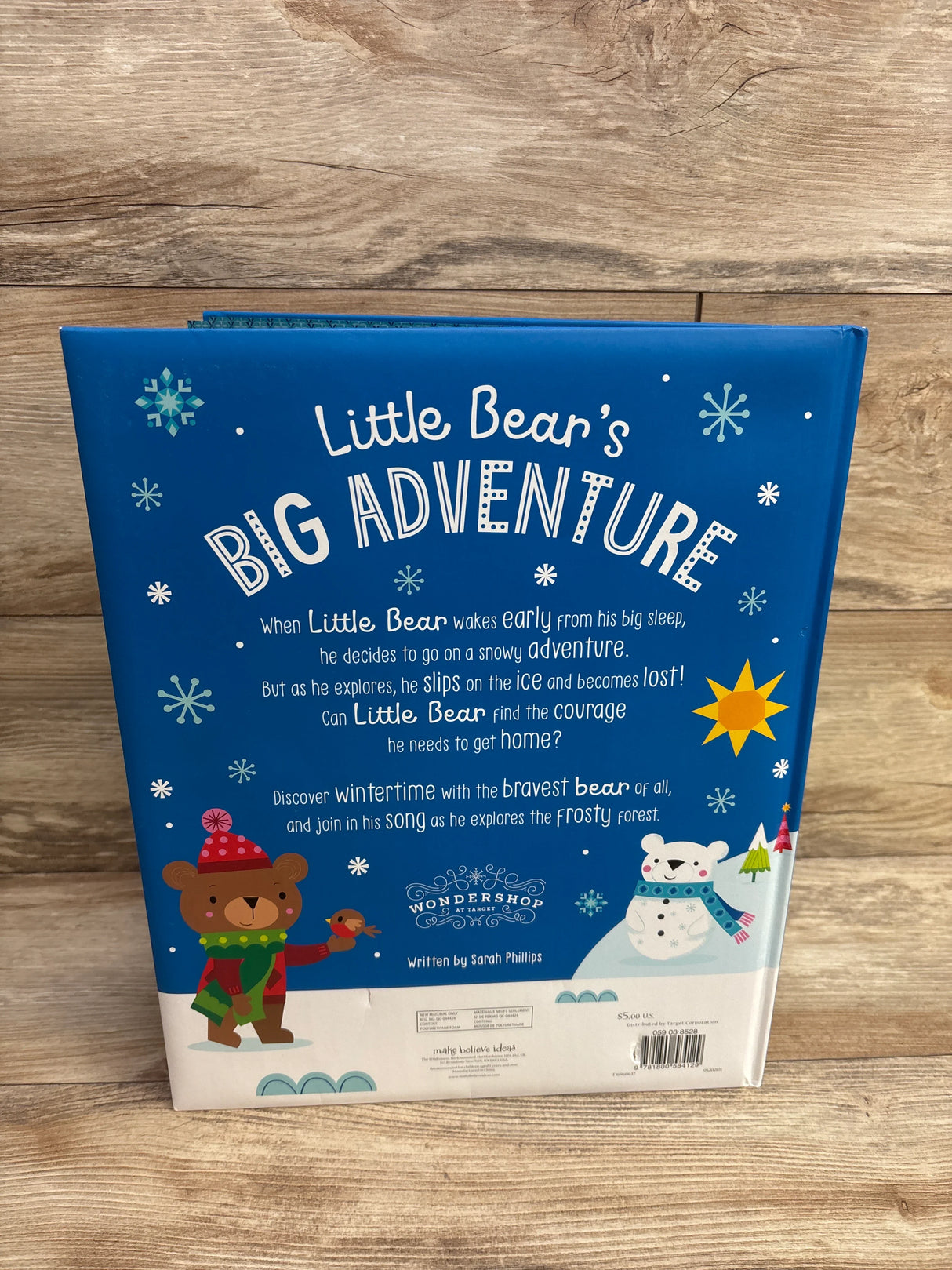 Little Bear's Big Adventure Hardcover Book