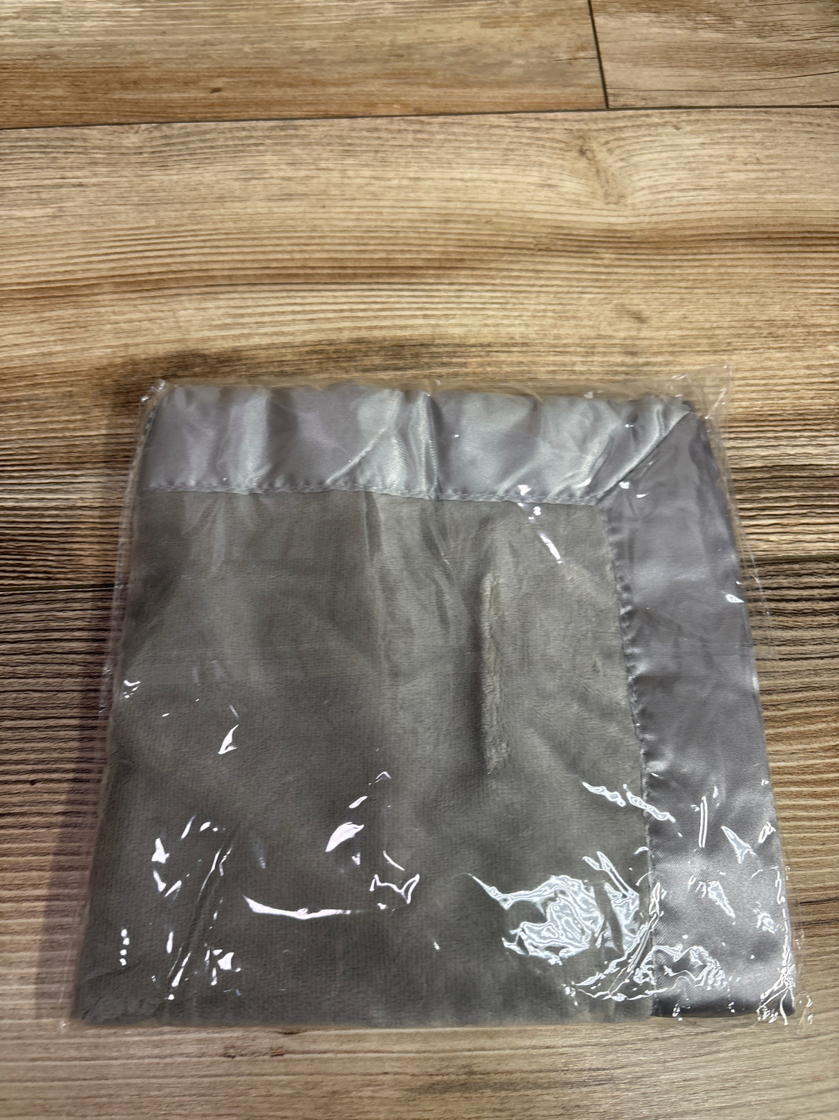NEW Satin Edge Security Blanket Grey